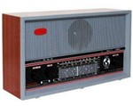 Ficha técnica e caractérísticas do produto Radio Retro de Madeira 6 Faixas Imperador Cinza Crmif-61