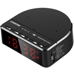 Ficha técnica e caractérísticas do produto New Rádio sem fio Bluetooth Alarm Clock Telefone Subwoofer Início decration