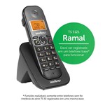 Ficha técnica e caractérísticas do produto Ramal Telefone Sem Fio INTELBRAS TS 3111