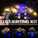 Ficha técnica e caractérísticas do produto RC LED Kit de iluminação leve apenas para LEGO Technic 42099 4x4 X-Treme Off-Roader
