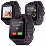 Ficha técnica e caractérísticas do produto Relógio Smartwatch Bluetooth Inteligente Sd Chip Dz09