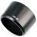 Ficha técnica e caractérísticas do produto HB-26 Mount Lens Hood Sombreado Twist-On para NIKON AF Nikkor 70-300mm f / 4.0-5.6 G Lens hood