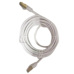 Ficha técnica e caractérísticas do produto Remendo Ethernet Cable fio redondo livre de oxig¨ºnio cobre e ouro chapeado Linhas de Dados Cabe?a