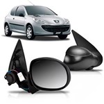 Ficha técnica e caractérísticas do produto Retrovisor Eletrico Peugeot 207 2009