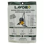 Ficha técnica e caractérísticas do produto Saco para Aspirador de Pó Lavor, 12 Litros, 3 Unidades