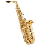 Ficha técnica e caractérísticas do produto Saxofone Alto Jupiter Jas 567 Gold Lacquer em Eb com Case