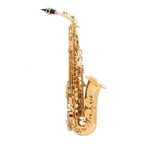 Ficha técnica e caractérísticas do produto Saxofone Alto Mib Laqueado Dourado Halk Completo