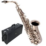 Ficha técnica e caractérísticas do produto Saxofone Alto SA500 N Niquelado em Mib com Case