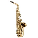 Ficha técnica e caractérísticas do produto Saxofone Alto Vogga VSAS701 Laqueado Acompanha Case T