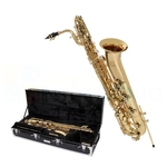 Ficha técnica e caractérísticas do produto Saxofone Barítono Mib Laqueado Com Estojo Aprovado C C B