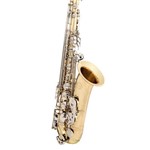 Ficha técnica e caractérísticas do produto Saxofone Milano Tenor Corpo Laqueado Chaves Niqueladas Si Bemol Bb + Estojo