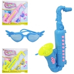 Ficha técnica e caractérísticas do produto Saxofone Musical Infantil A Pilha Com Oculos