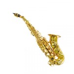 Saxofone Soprano Curvo Benson BB BSSC-1L Laqueado com Case