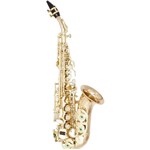 Ficha técnica e caractérísticas do produto Saxofone Soprano Curvo EAGLE Laqueado - SPX518