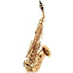 Ficha técnica e caractérísticas do produto Saxofone Soprano Curvo em Sib Sp508 - Eagle