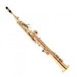 Saxofone Soprano Eagle SP502 - em Sib (Bb) com Case
