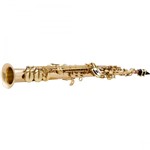 Ficha técnica e caractérísticas do produto Saxofone Soprano Reto Bb HSST-410L Laqueado - Harmonics - Harmonics