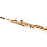 Saxofone Soprano Reto com Case Sp502 L Eagle Laqueado