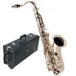 Ficha técnica e caractérísticas do produto Saxofone Tenor ST503 N Niquelado em Sib Eagle com Case