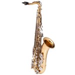Saxofone Tenor WTSM49 BB Duplo Dourado com Chaves Niqueladas - Michael