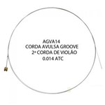 Ficha técnica e caractérísticas do produto Segunda Corda Avulsa Groove P/ Violão Aço B (Si) AGVA 14 0.014 - EC0019