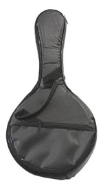 Semi Case Bag Banjo em Lona Resistente Preto com Pelúcia - Lemuel Log Bag