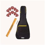 Ficha técnica e caractérísticas do produto Semi Case Guitarra Strato Tele Les Paul Vulcan Urban 9506 + Acessórios