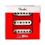 Ficha técnica e caractérísticas do produto Set de Captadores Guitarra Fender Tex Mex Branco