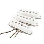 Ficha técnica e caractérísticas do produto Set de Captadores para Guitarra Custom Strat Branco - Fender