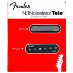Ficha técnica e caractérísticas do produto Set de Captadores para Guitarra N3 Noiseless Tele Fender