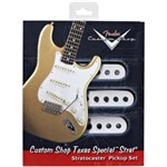 Ficha técnica e caractérísticas do produto Set de Captadores para Guitarra Texas Special Strat Branco Fender - Branco