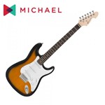 Ficha técnica e caractérísticas do produto SHOW ROOM Guitarra Strato 3 Single Metallic All Black GM217N VS - Michael