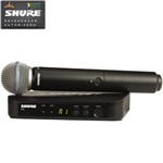 Ficha técnica e caractérísticas do produto Shure BLX-24BR/B-58 M15 Sistema de Microfone Sem Fio