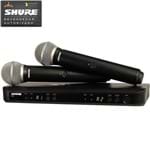 Ficha técnica e caractérísticas do produto Shure BLX-288BR/PG-58 M15 Sistema de Microfones Sem Fio Duplo