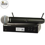 Ficha técnica e caractérísticas do produto Shure - Microfone Sem Fio de Mão Profissional BLX24RBR/B58