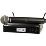 Ficha técnica e caractérísticas do produto Shure Rack Blx24Rbr/Sm58 J10 Microfone Bastão Sem Fio