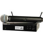 Ficha técnica e caractérísticas do produto Shure - Sistema de Microfone Sem Fio BLX-24RBR/B58 M15