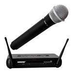 Ficha técnica e caractérísticas do produto Sistema de Áudio Shure SVX24BR/PG28 Microfone Sem Fio