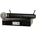 Ficha técnica e caractérísticas do produto Sistema de Microfone Sem Fio BLX-24RBR/B-58 M-15 - Shure