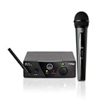 Ficha técnica e caractérísticas do produto Sistema de Microfone Sem Fio, Cardioide e Frequência US25B 537.900 MHz WMS40 Mini Vocal Set AKG