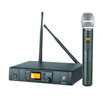 Sistema de Microfone Sem Fio de Mão Digital 48 Canais STANER SRW48S / HT48
