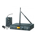 Sistema de Microfone Sem Fio Digital de Lapela Staner SRW48S/BT48