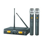 Ficha técnica e caractérísticas do produto Sistema de Microfone Sem Fio Digital Duplo STANER SRW48D / HT48