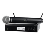 Ficha técnica e caractérísticas do produto Sistema de Microfone Sem Fio Uhf Shure BLX24RBRSM58