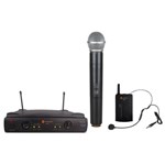 Ficha técnica e caractérísticas do produto Sistema de Microfone Sem Fio Vocal K-402C - Kadosh