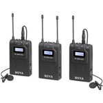 Ficha técnica e caractérísticas do produto Sistema Microfone Lapela Sem Fio Boya BY-WM8 Pro-K2 Wireless de Dois Canais UHF