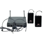 Sistema Microfone S/ Fio Duplo Cabeça Headset Uhf Jwl U585hh