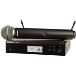 Ficha técnica e caractérísticas do produto Sistema Microfone Sem Fio Shure BLX24R/SM58