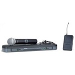 Sistema Microfone Sem Fio Shure PG1288/PG185 | Lapela+Mão