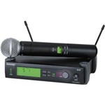Ficha técnica e caractérísticas do produto Sistema Microfone Sem Fio Shure SLX24/SM58